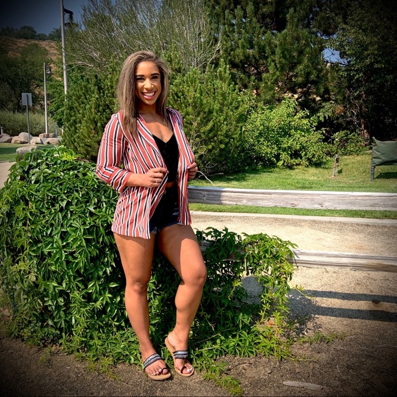 Striped blazer - Picture 5 of 5